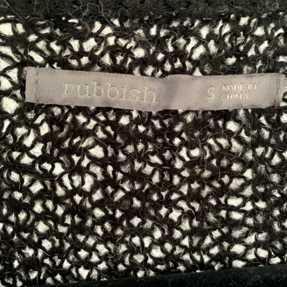 Rubbish Dark Gray Cardigan - Picture 2 of 5